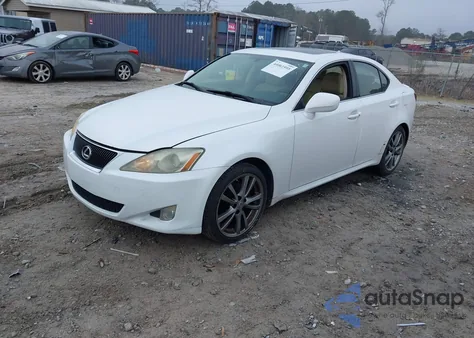 2008 Lexus Is 250 из США, поврежденный, VIN JTHBK262685069814